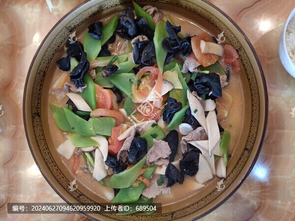 肉片湯