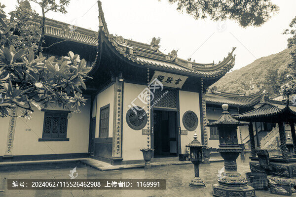 寧波天童寺韋馱殿