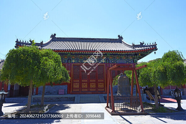 北京白塔寺古建筑