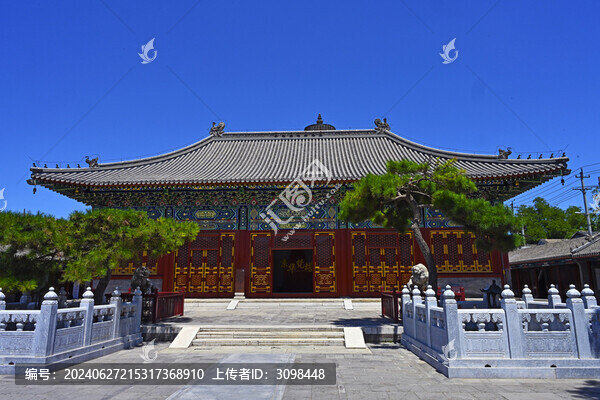 北京白塔寺古建筑