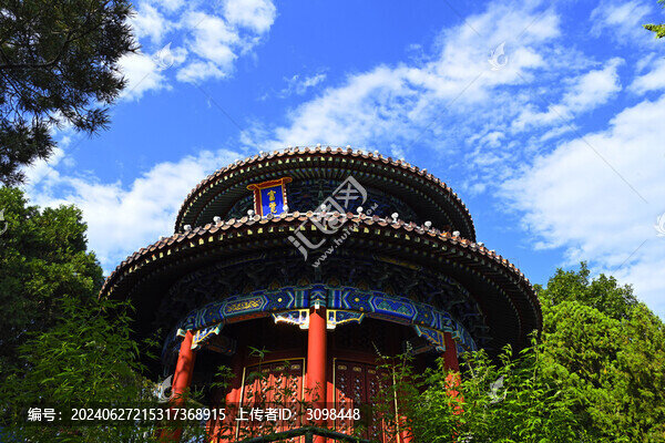 北京景山公園富覽亭