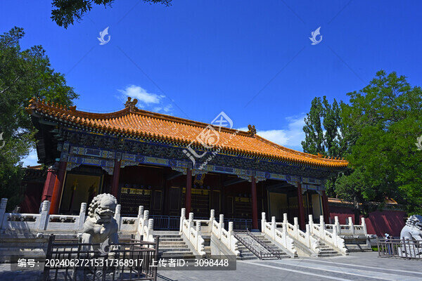 北京景山公園古建筑