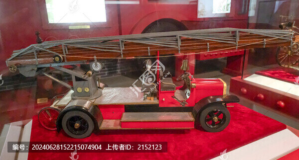 老上海租界德國消防車