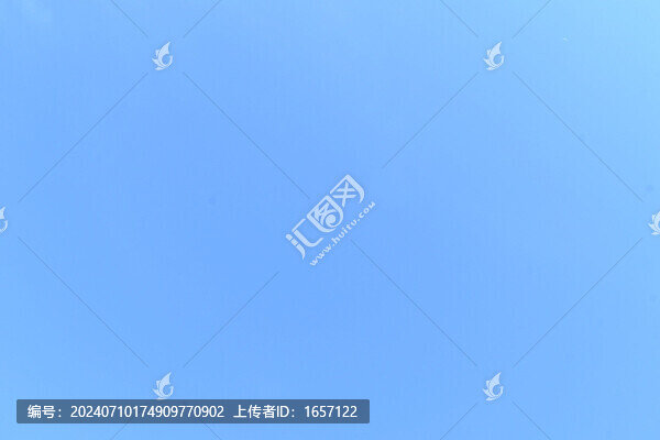 純凈的藍天