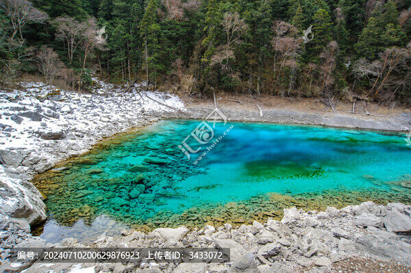 四川九寨溝山水美景自然風(fēng)光