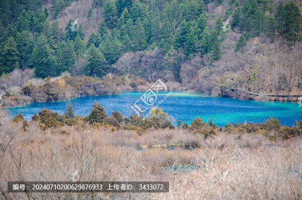 四川九寨溝山水美景自然風(fēng)光