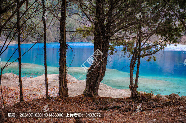 四川九寨溝山水美景自然風(fēng)光