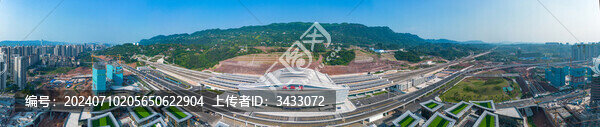 高鐵宜賓站全景