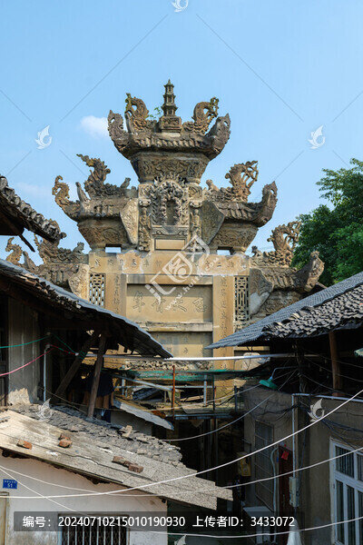 自貢大安區(qū)涼高山牌坊群
