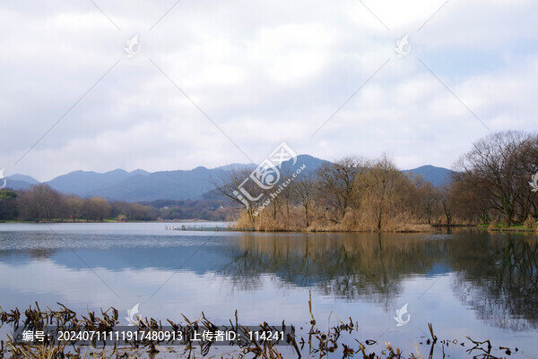 西湖茅家埠景區(qū)風(fēng)景