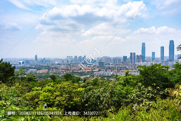 廣西南寧城市風(fēng)光全景