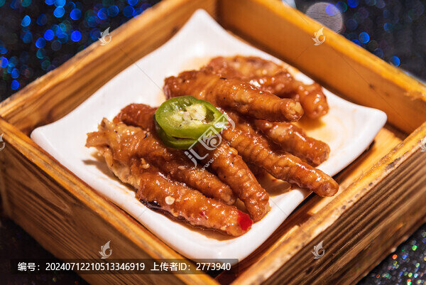 廣東早茶點(diǎn)心豉汁鳳爪