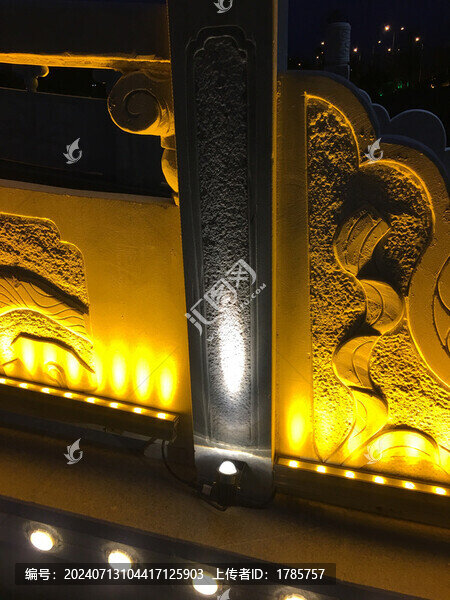 古建燈光亮化夜景實(shí)拍