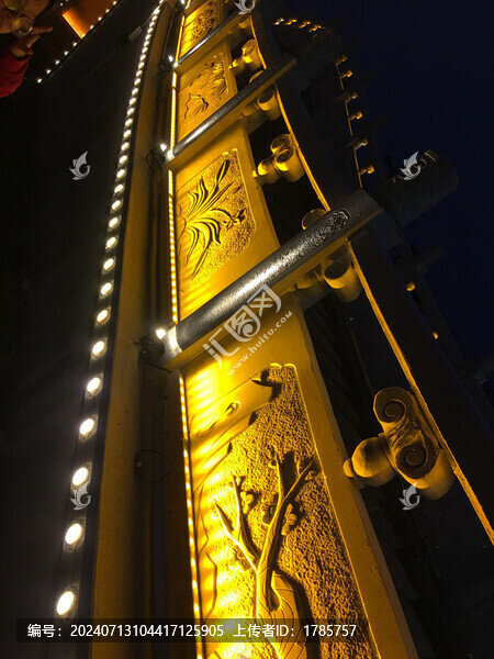 古建燈光亮化夜景實(shí)拍