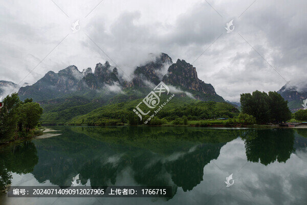 山西陵川武家灣風景區(qū)風光