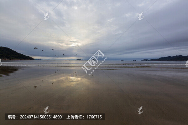 亞洲中國福建平潭島晨曦