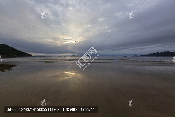 亞洲中國福建平潭島晨曦
