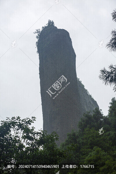 亞洲中國浙江溫州樂清雁蕩山風光