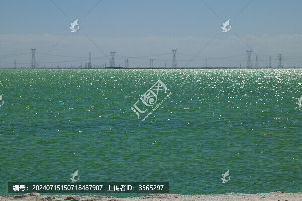 青海察爾汗鹽湖
