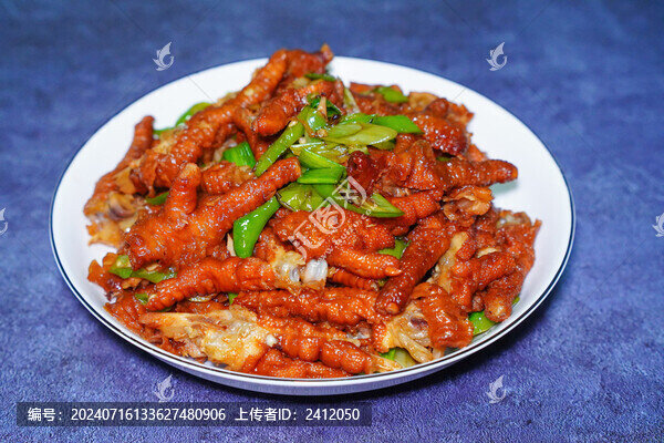青椒炒鳳爪