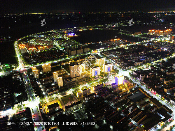 利津夜景