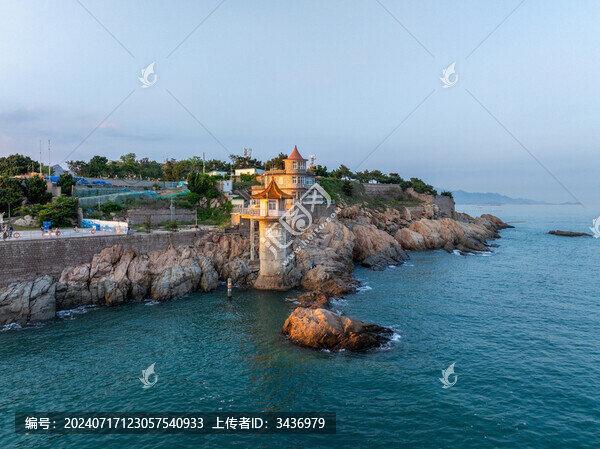 青島城市風(fēng)光小麥島