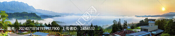 雅安碧峰峽云海