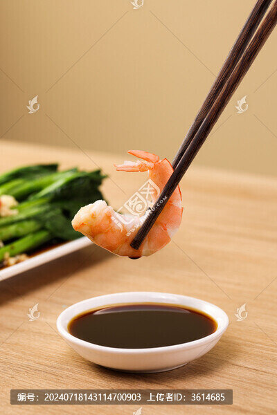白灼大蝦