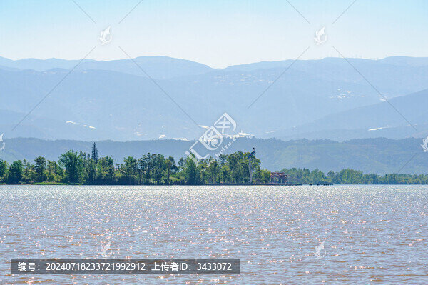 四川涼山州西昌市邛海自然風(fēng)光