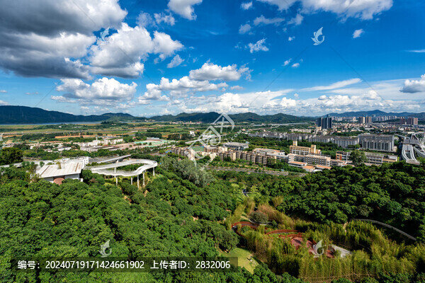 深圳光明新區(qū)城市風光