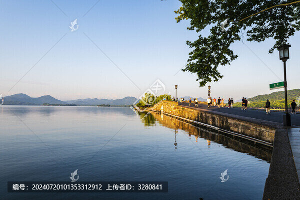 西湖斷橋景觀