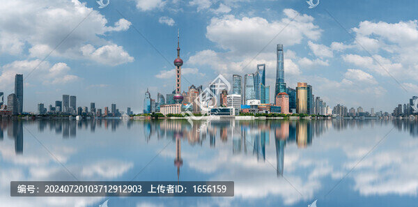 上海陸家嘴全景