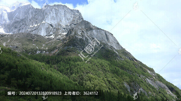川西四姑娘山雪山風(fēng)光