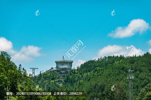 西江千戶苗寨景區(qū)索道建筑