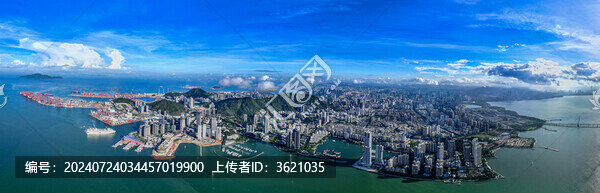 深圳南山蛇口全景