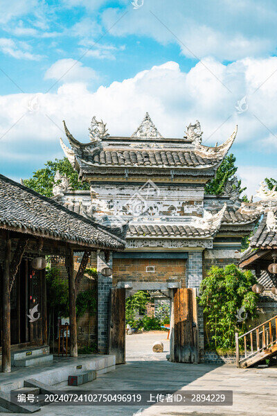 下司古鎮(zhèn)博物館大門門牌樓
