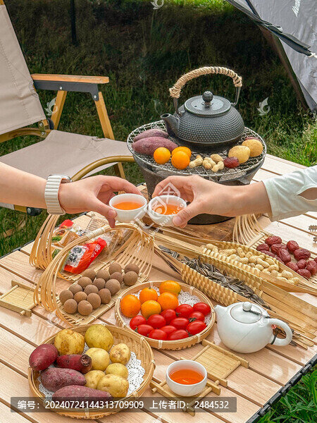 圍爐煮茶與美食