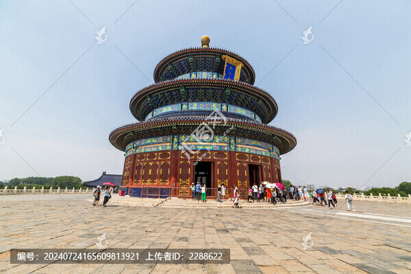 北京天壇旅游風景圖