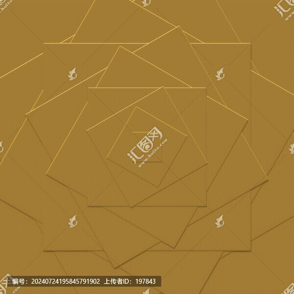 四邊形幾何旋轉(zhuǎn)重疊背景