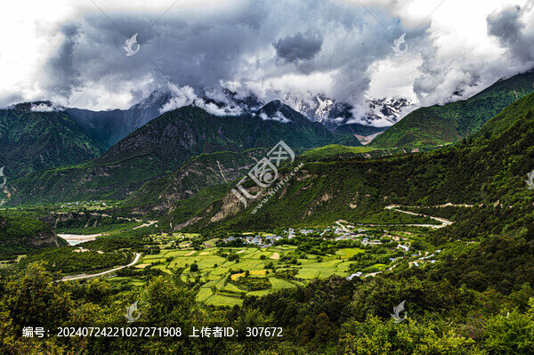 南迦巴瓦峰風(fēng)光