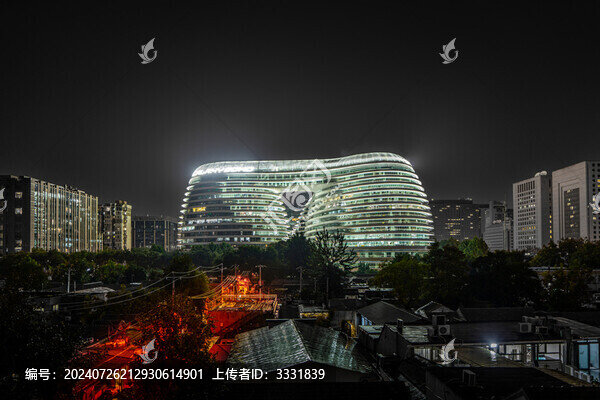 北京地標建筑銀河soho