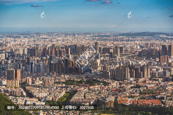俯瞰泉州城市風(fēng)光