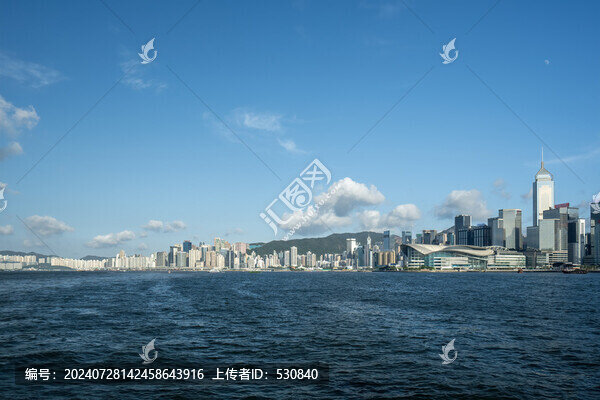 香港CBD國際金融中心街景