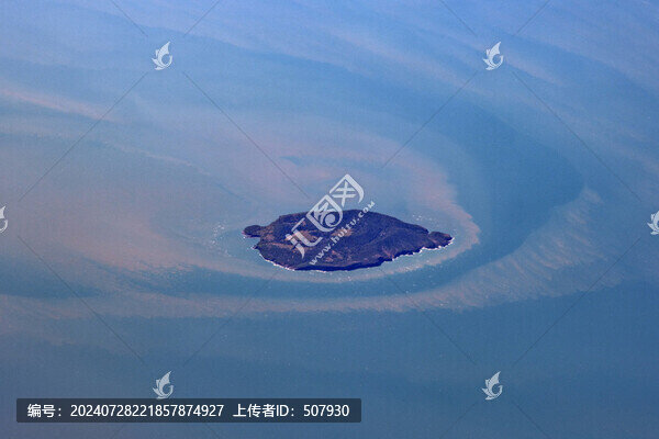 航拍海島