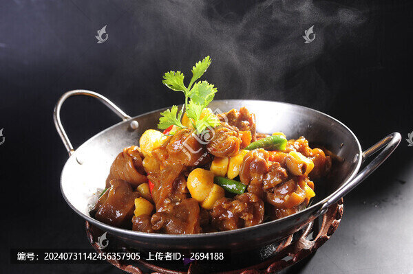 板栗燒豬腳