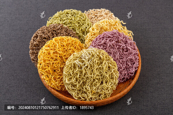 非油炸七彩雜糧蔬菜面塊