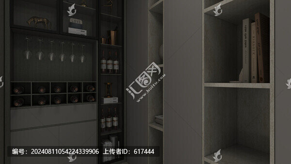 樓梯間酒柜