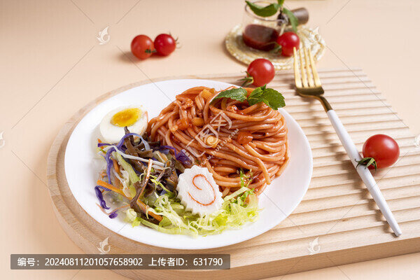 番茄醬意面