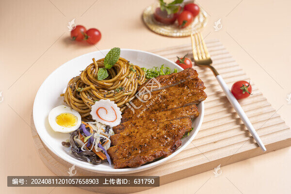 黑椒牛排意面