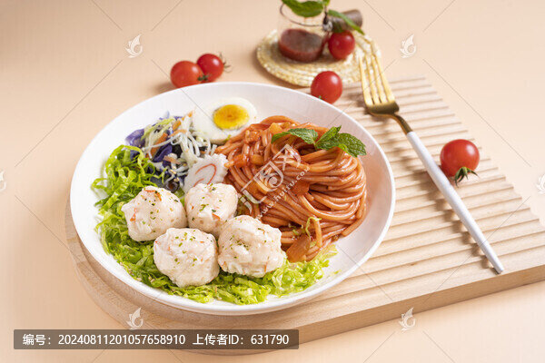 龍蝦丸子番茄意面